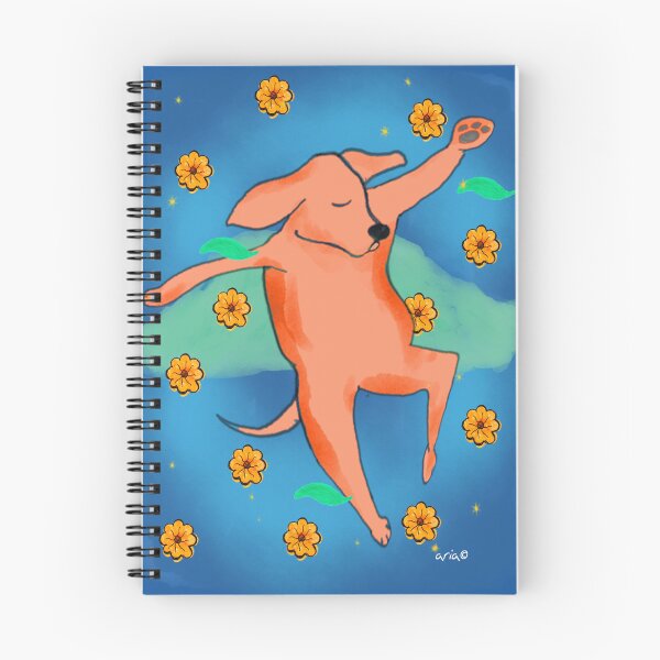 Item preview, Dancing Dog of Spring designed and sold by AriaPinkBubble.
