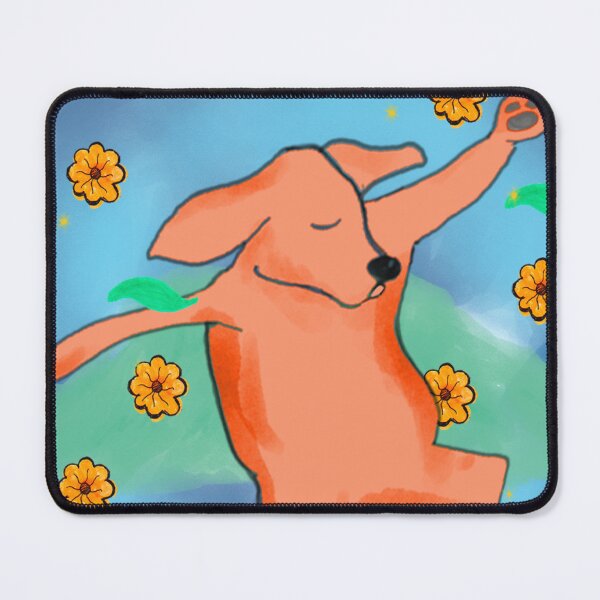 Item preview, Dancing Dog of Spring designed and sold by AriaPinkBubble.