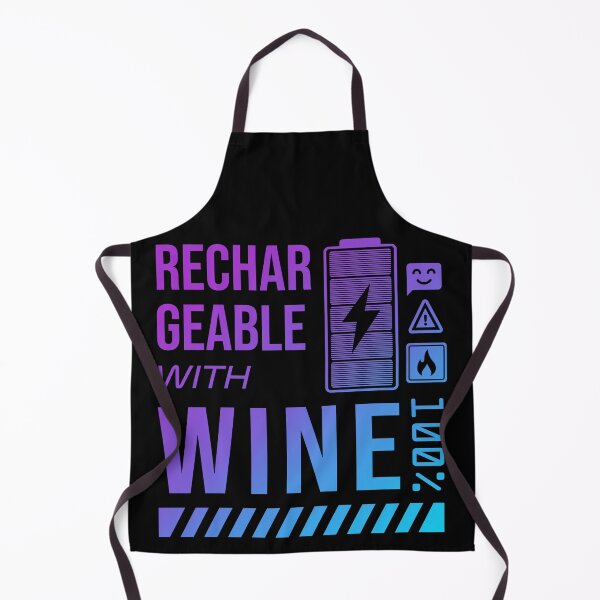 Item preview, Rechargeable with Wine - Neon Label designed and sold by forgottenfuture.