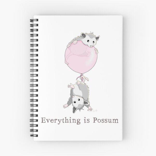 Item preview, Everything is Possum - Opossums and Balloon designed and sold by RhondaLuluArt.