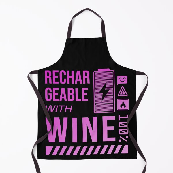 Item preview, Rechargeable with Wine - Pink Label designed and sold by forgottenfuture.