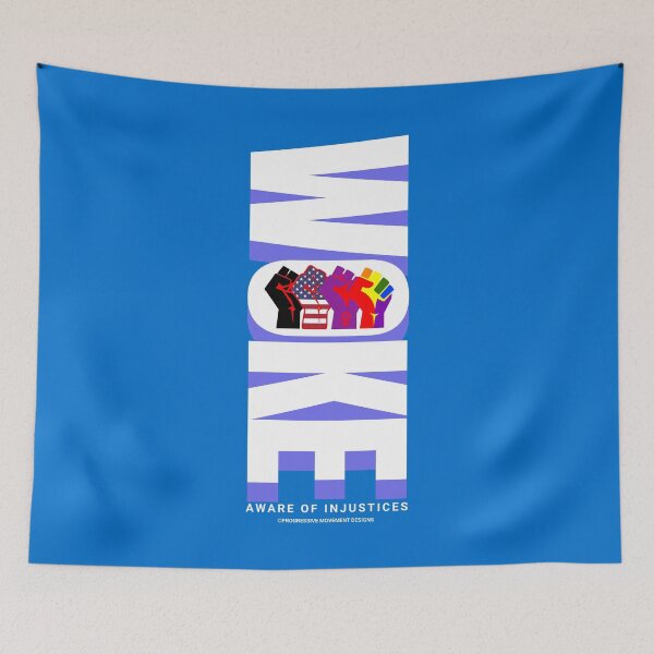 Item preview, PMD00880 Progressive Movement Designs Woke Fists design shows you are a woke Democrat or Independent or Bernie Sanders supporters designed and sold by ProgressiveLeft.