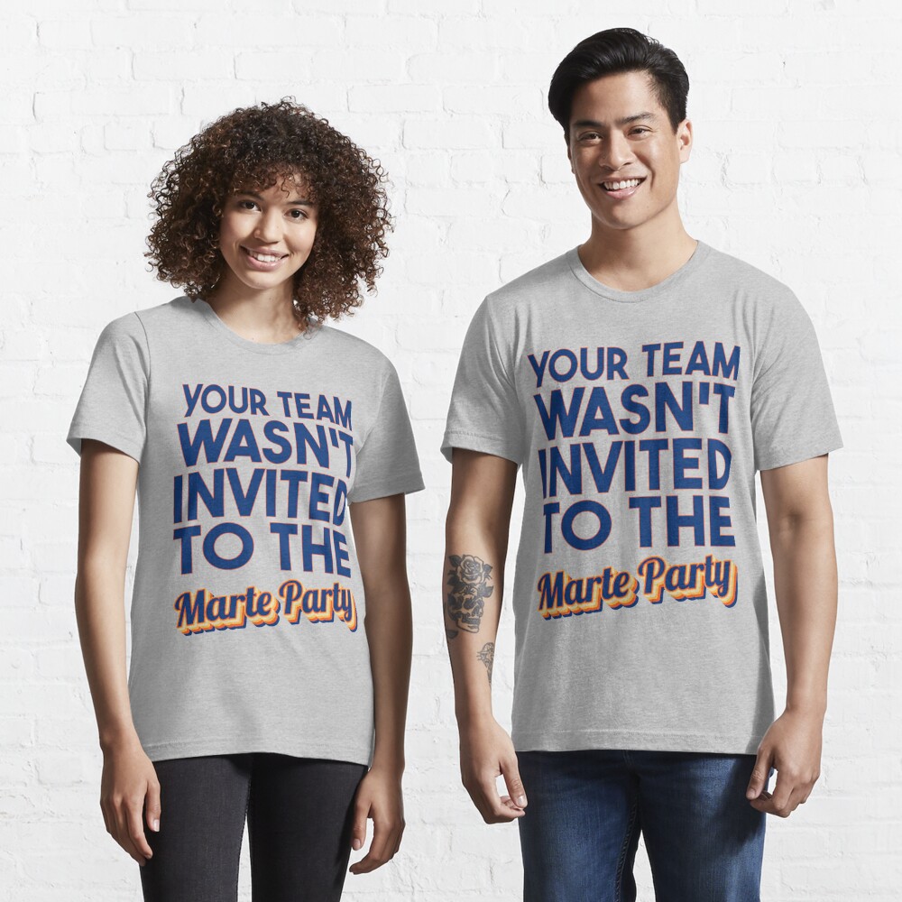 Marte Partay special guest appearance by Starling Marte shirt