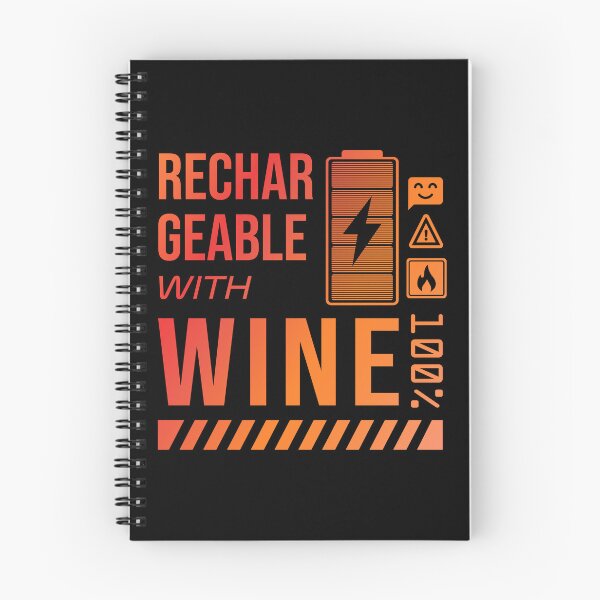 Item preview,  Rechargeable with Wine - Rusty Label designed and sold by forgottenfuture.