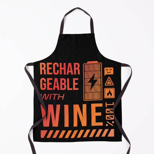 Item preview,  Rechargeable with Wine - Rusty Label designed and sold by forgottenfuture.