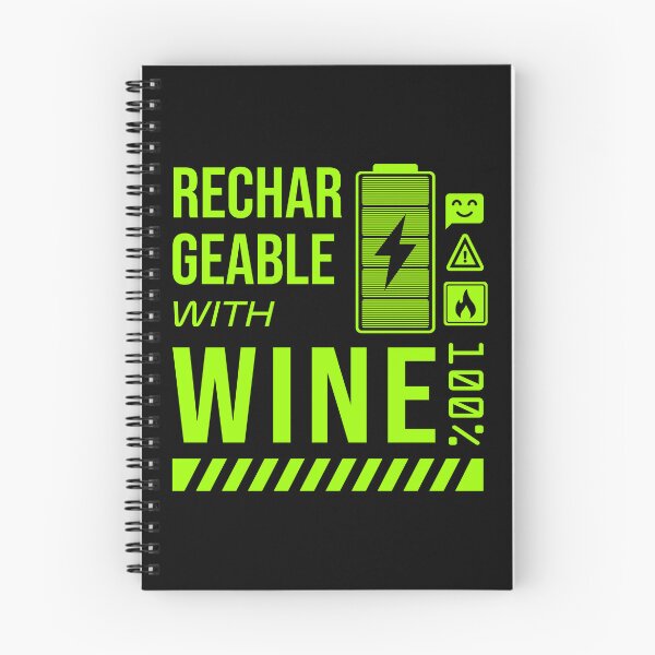 Item preview, Rechargeable with Wine - Green Label designed and sold by forgottenfuture.