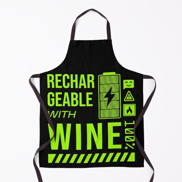 Item preview, Rechargeable with Wine - Green Label designed and sold by forgottenfuture.