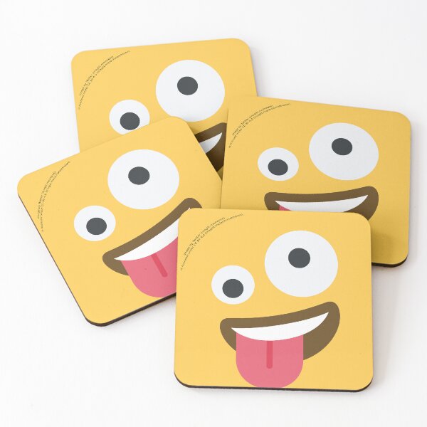 Item preview, Zany Face Emoji designed and sold by VeryRandomShop.