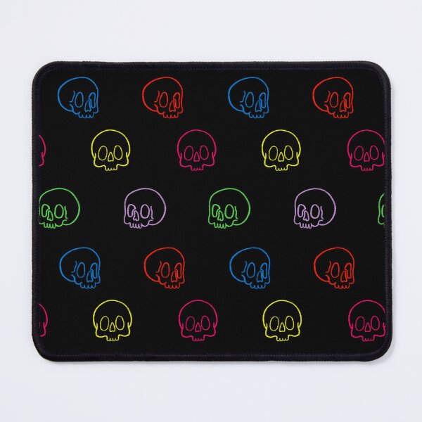 Item preview, Colourful Skulls Pattern designed and sold by Cadva.