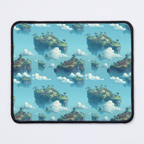 Artikelvorschau, Pixelated Aerial Paradise entworfen und verkauft von PixelPatchwork.