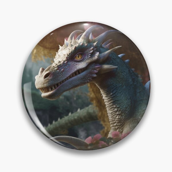 Item preview, Dragon in Flower bed designed and sold by PTiger.