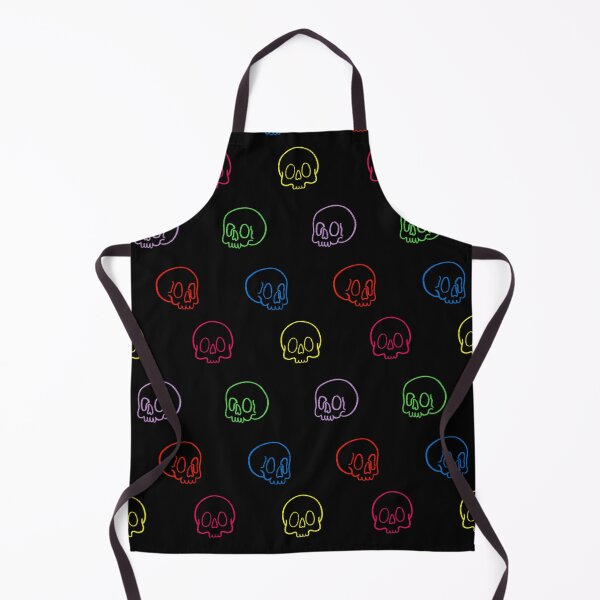 Item preview, Colourful Skulls Pattern designed and sold by Cadva.