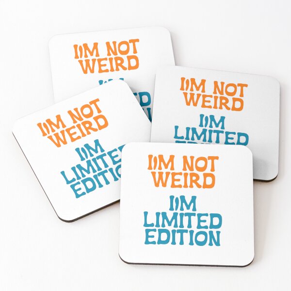 Item preview, I'm not weird! designed and sold by Mensund.