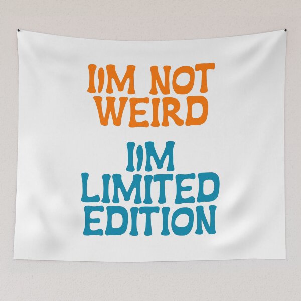 Item preview, I'm not weird! designed and sold by Mensund.