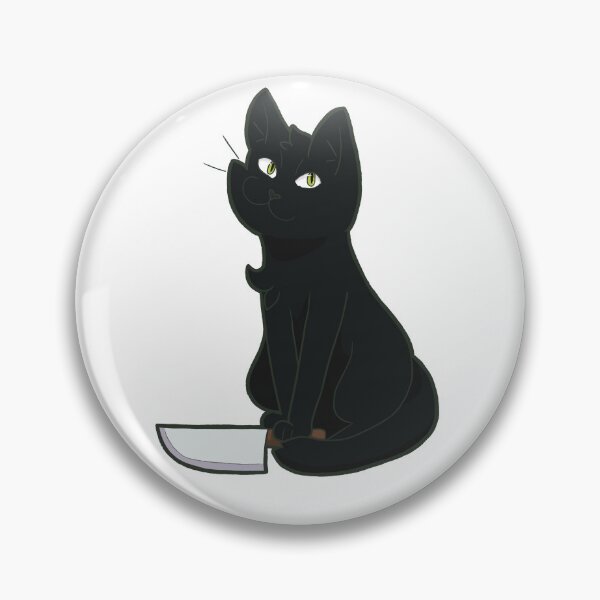 Item preview, Black Knife Cat designed and sold by SkylilyWolf.