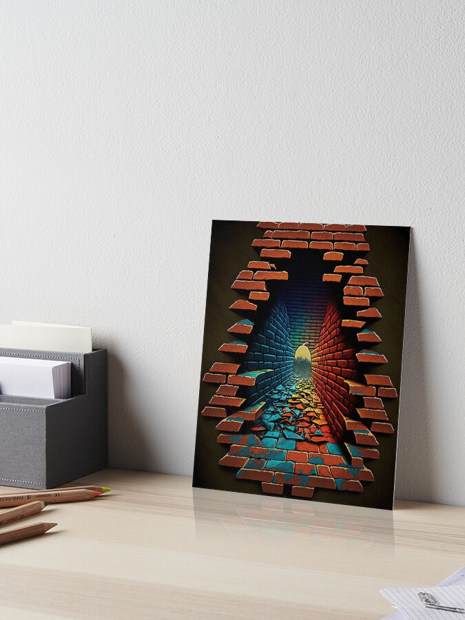 Another brick in the wall | Art Board Print