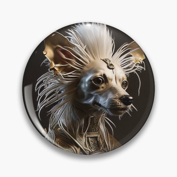 Aperçu de l'œuvre Chiot mécanique en porcelaine et laiton Clockpunk créée et vendue par clockpunkistry.