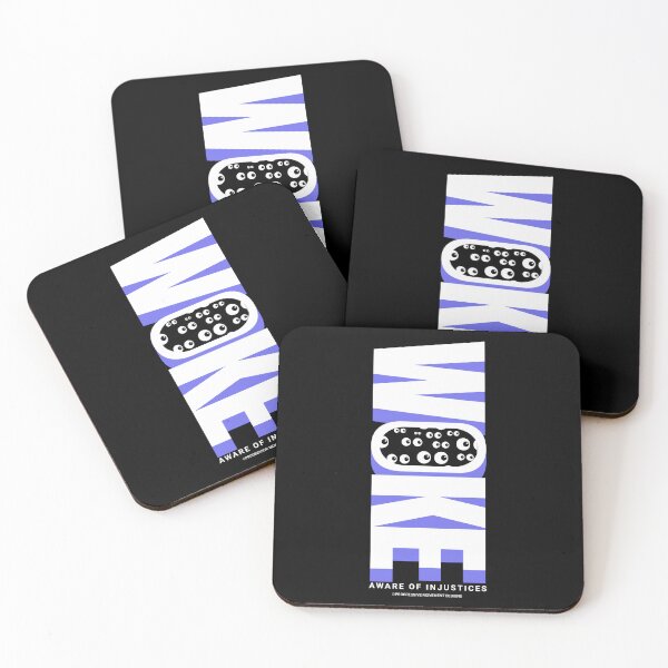 Item preview, PMD00884 Progressive Movement Designs Woke Eyes design shows you are a woke Democrat or Independent or Bernie Sanders supporter designed and sold by ProgressiveLeft.
