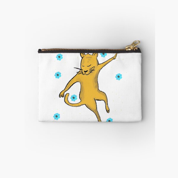 Item preview, Dancing Cat of Summer designed and sold by AriaPinkBubble.