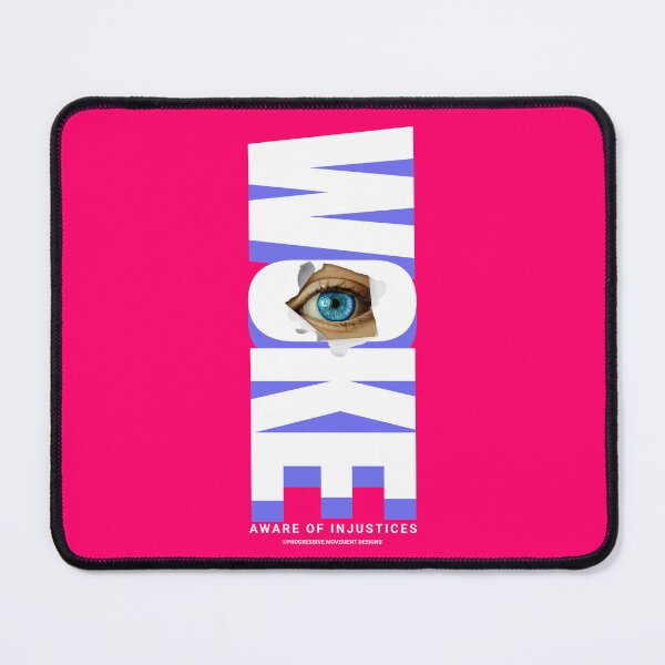 Item preview, PMD00885 Progressive Movement Designs Woke Eyes design shows you are a woke Democrat or Independent or Bernie Sanders supporter designed and sold by ProgressiveLeft.