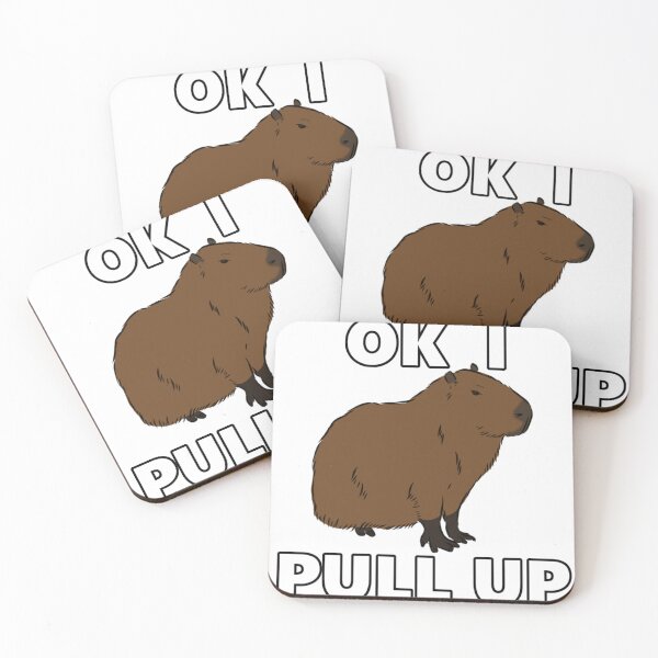 Item preview, Ok I Pull Up Capybara designed and sold by Kathrarg.