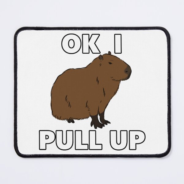 Item preview, Ok I Pull Up Capybara designed and sold by Kathrarg.