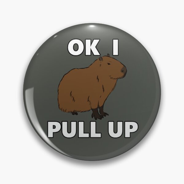 Item preview, Ok I Pull Up Capybara designed and sold by Kathrarg.
