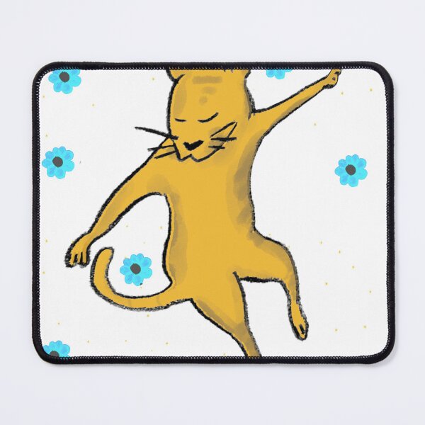 Item preview, Dancing Cat of Summer designed and sold by AriaPinkBubble.
