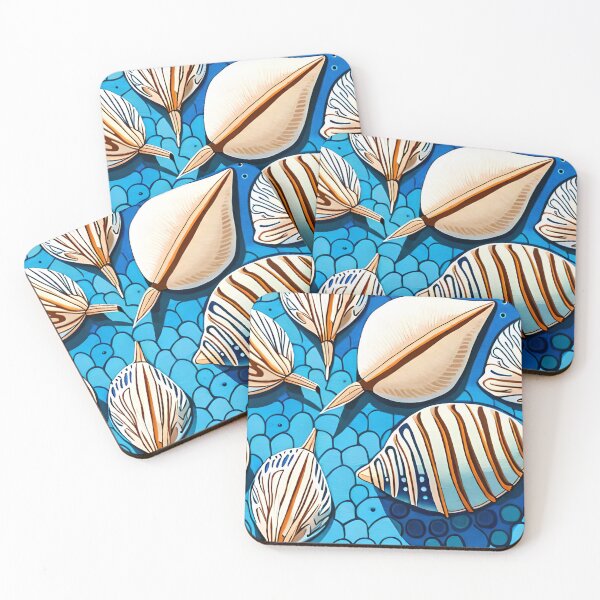 Item preview, Watercolor Seashells designed and sold by Gustavo Navarro.