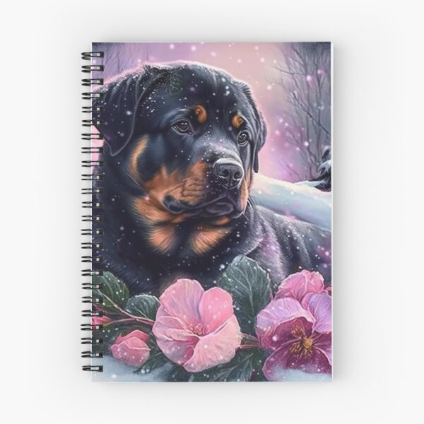 Item preview, Rottweiler Portrait designed and sold by Nocturne  Paws.