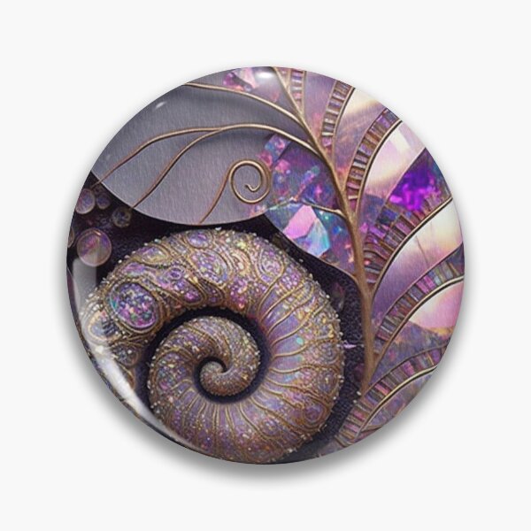Item preview, Glittery Organic Sea Shells,Pink, Fuchsia designed and sold by GemstoneandLeaf.