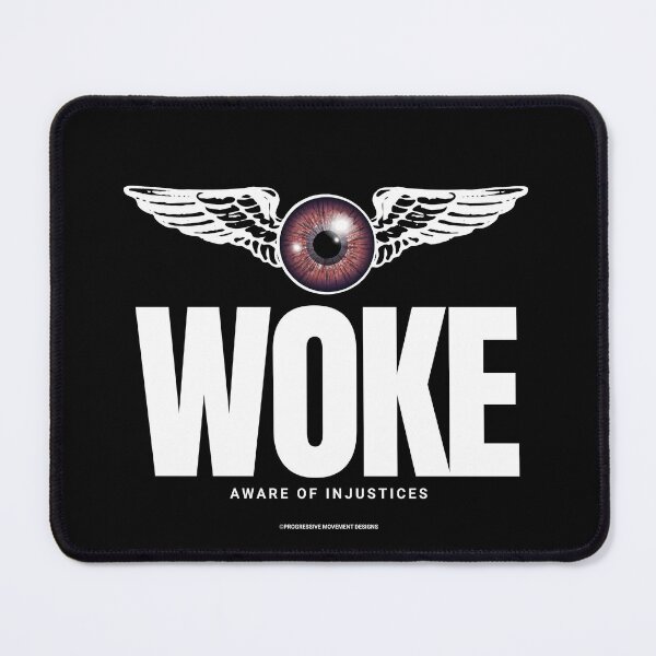 Artikelvorschau, PMD00887 Das Woke Wings-Design von Progressive Movement Designs zeigt, dass Sie wachsam sind und sich der Ungerechtigkeiten gegenüber Demokraten, Unabhängigen und Anhängern von Bernie Sanders bewusst sind entworfen und verkauft von ProgressiveLeft.