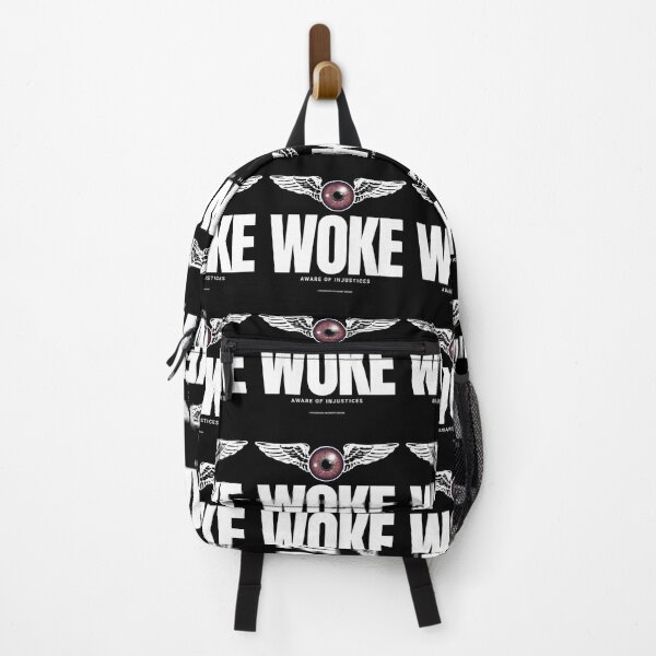 Item preview, PMD00887 Progressive Movement Designs Woke Wings design shows you are woke and aware of injustices for Democrats Independents and Bernie Sanders supporters designed and sold by ProgressiveLeft.