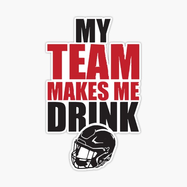 NFL San Francisco 49ers Drink Sticker for Sale by AbdulRempel