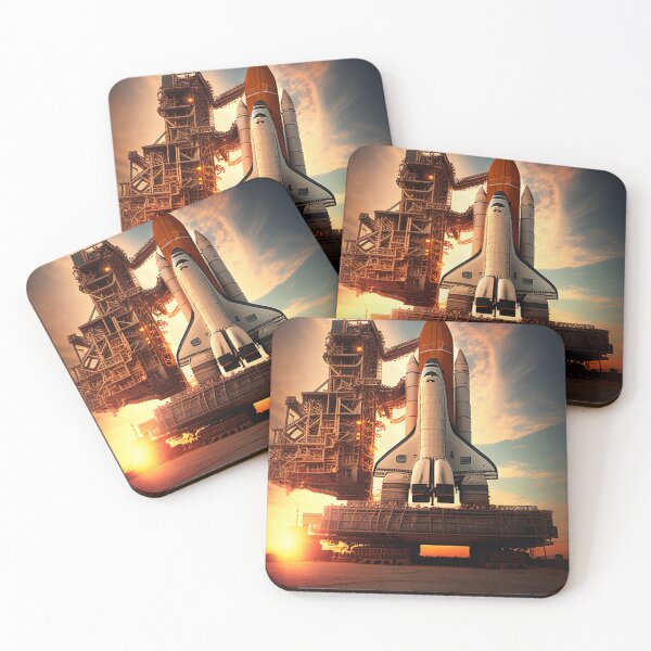 Item preview, Shuttle on Launch Pad designed and sold by DigitizedArt.