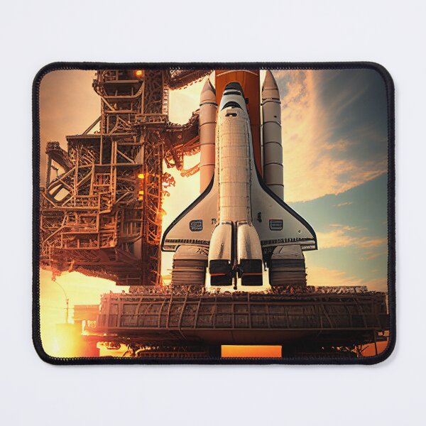 Item preview, Shuttle on Launch Pad designed and sold by DigitizedArt.