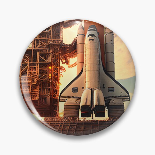 Item preview, Shuttle on Launch Pad designed and sold by DigitizedArt.