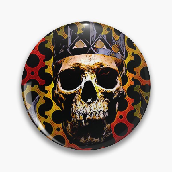 Item preview, Dead king skull art designed and sold by Albert Faldet.