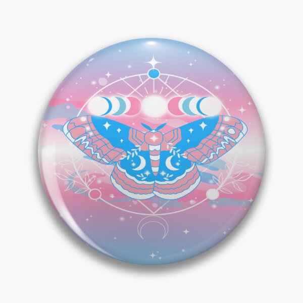 Item preview, Transgender Magic Moon Moth designed and sold by therighttee1.