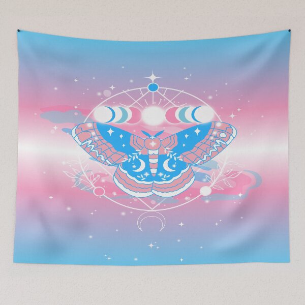 Item preview, Transgender Magic Moon Moth designed and sold by therighttee1.