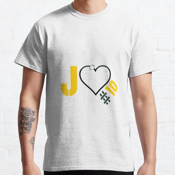 Nike Men's Green Bay Packers Jordan Love #10 Green T-Shirt