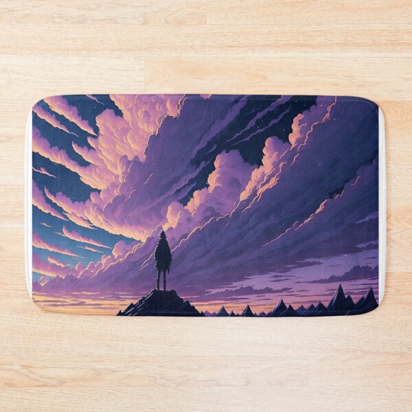 Item preview, Anime sky with pink clouds designed and sold by Aleksandar Boric.