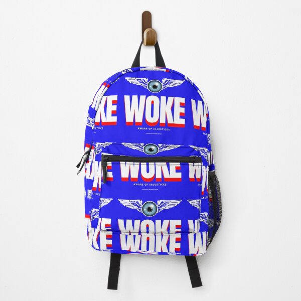 Item preview, PMD00888 Progressive Movement Designs Woke Wings design shows you are woke and aware of injustices for Democrats Independents and Bernie Sanders supporters designed and sold by ProgressiveLeft.
