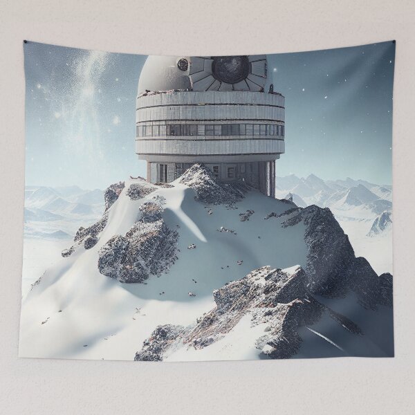 Item preview, Snow Mountain Observatory designed and sold by DigitizedArt.