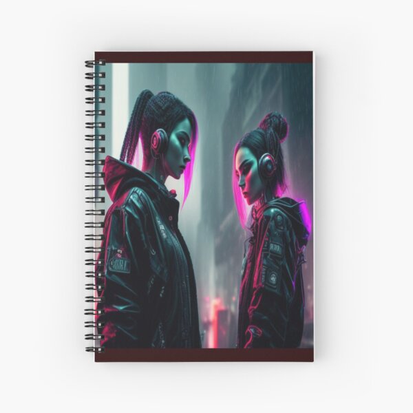 Item preview, Cyberpunk Girls designed and sold by Skull Rhiz.