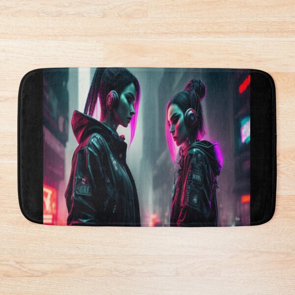 Item preview, Cyberpunk Girls designed and sold by Skull Rhiz.