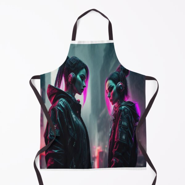 Item preview, Cyberpunk Girls designed and sold by Skull Rhiz.