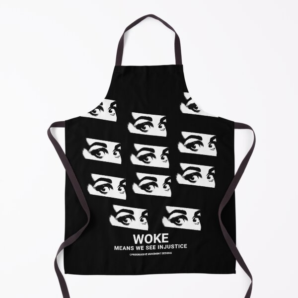 Item preview, PMD00889 Progressive Movement Designs Woke Eyes design shows you are a woke Democrat or Independent or Bernie Sanders supporter designed and sold by ProgressiveLeft.