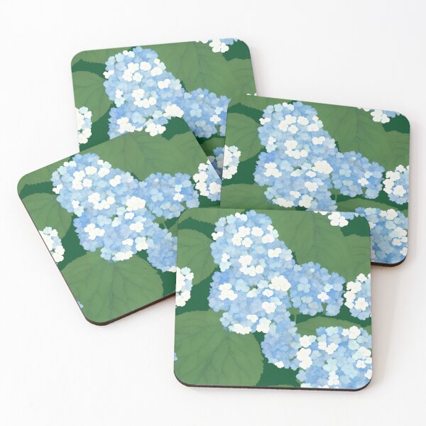 Item preview, Blue Hydrangea Watercolor Pattern designed and sold by PixelPantry.