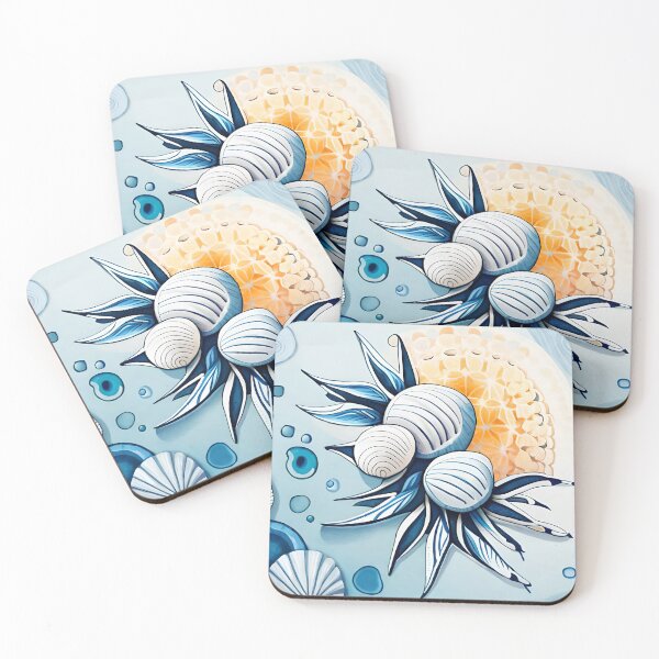 Item preview, Watercolor Seashells designed and sold by Gustavo Navarro.